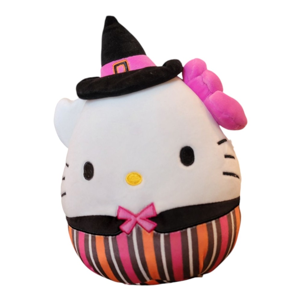 Squishmallows Hello Kitty Halloween Witch Plush 2023‎ Sanrio Stuffed Animal
